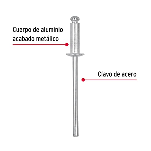 Bifurcated Rivets, 3.2x9.6mm, Bag 50 Pcs