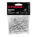 Bifurcated Rivets, 4x13.4mm, Bag 50 Pcs