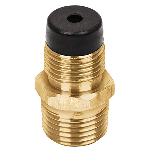 Brass Nipple Terminal, 3/8 X 1/2 '