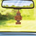 Black Ice - 2D Air Freshener LITTLE TREES MTO0004