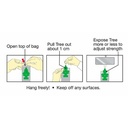 Black Ice - 2D Air Freshener LITTLE TREES MTO0004