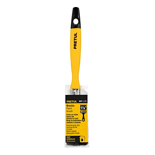 Brush, Plastic Handle, 1/2 ', Pretul