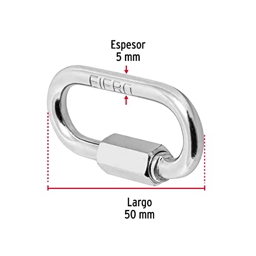 Bandola with Insurance, Steel, 3/16