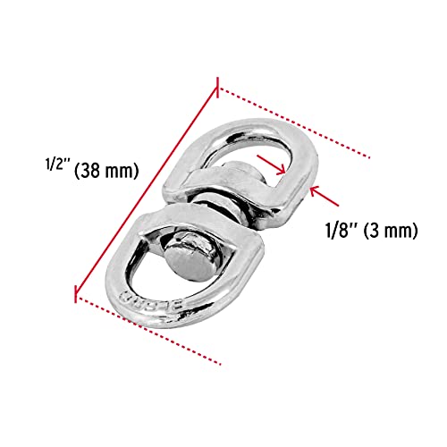Zinc Swivel, Cable 1/8 '