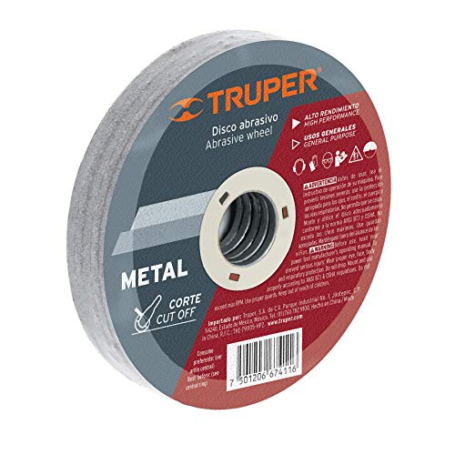 DISCO ABRASIVO METAL 4.5 TRUPER 11549 