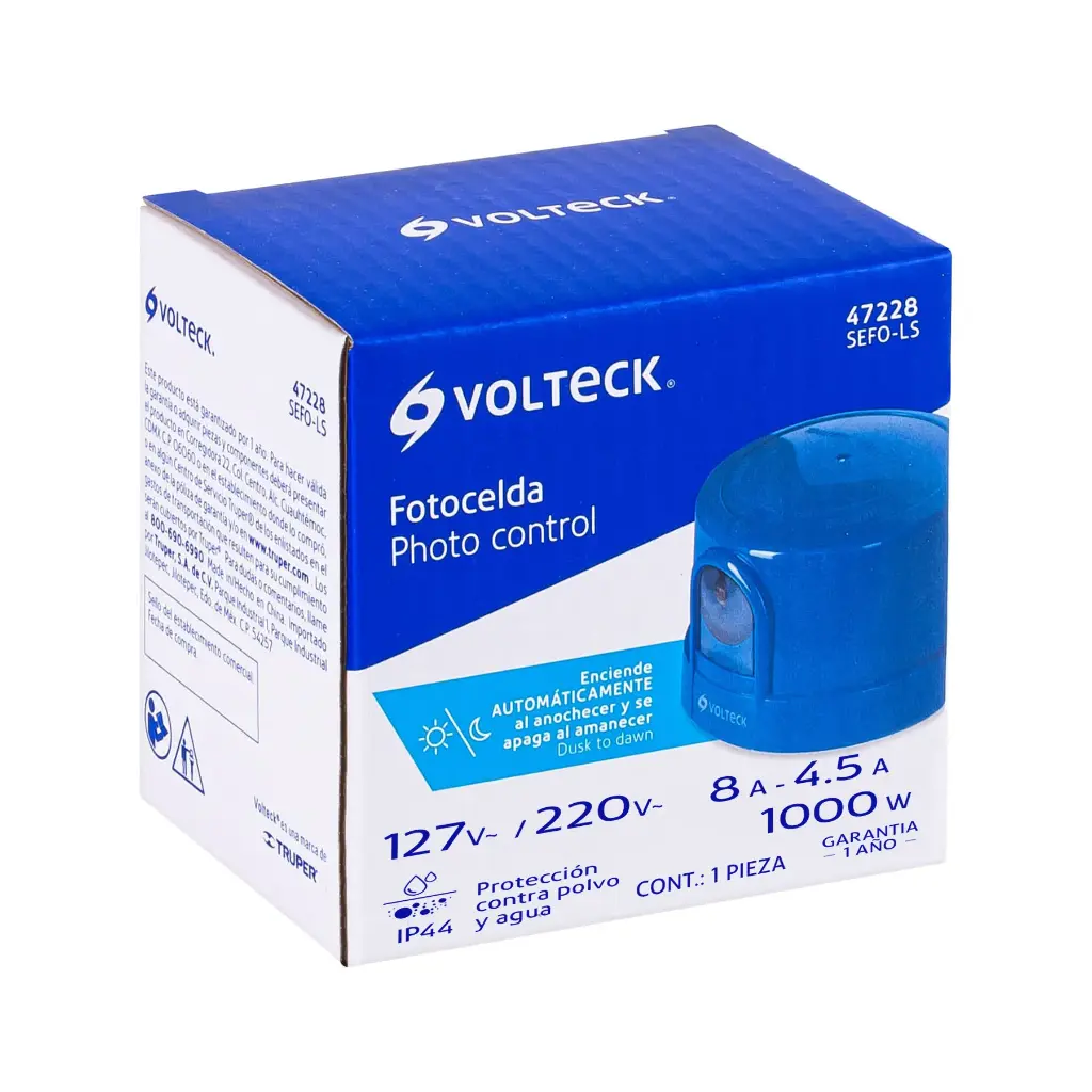 FOTOCELDA LUMINARIO VOLTECK 47228