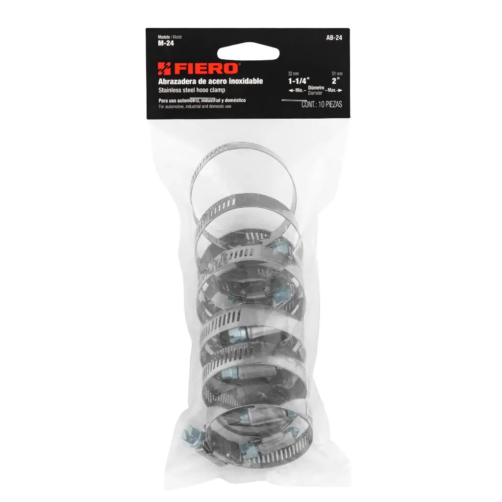 SINFIN 1-1/4 A 2" FIERO AB-24 M24 44239 10PZ