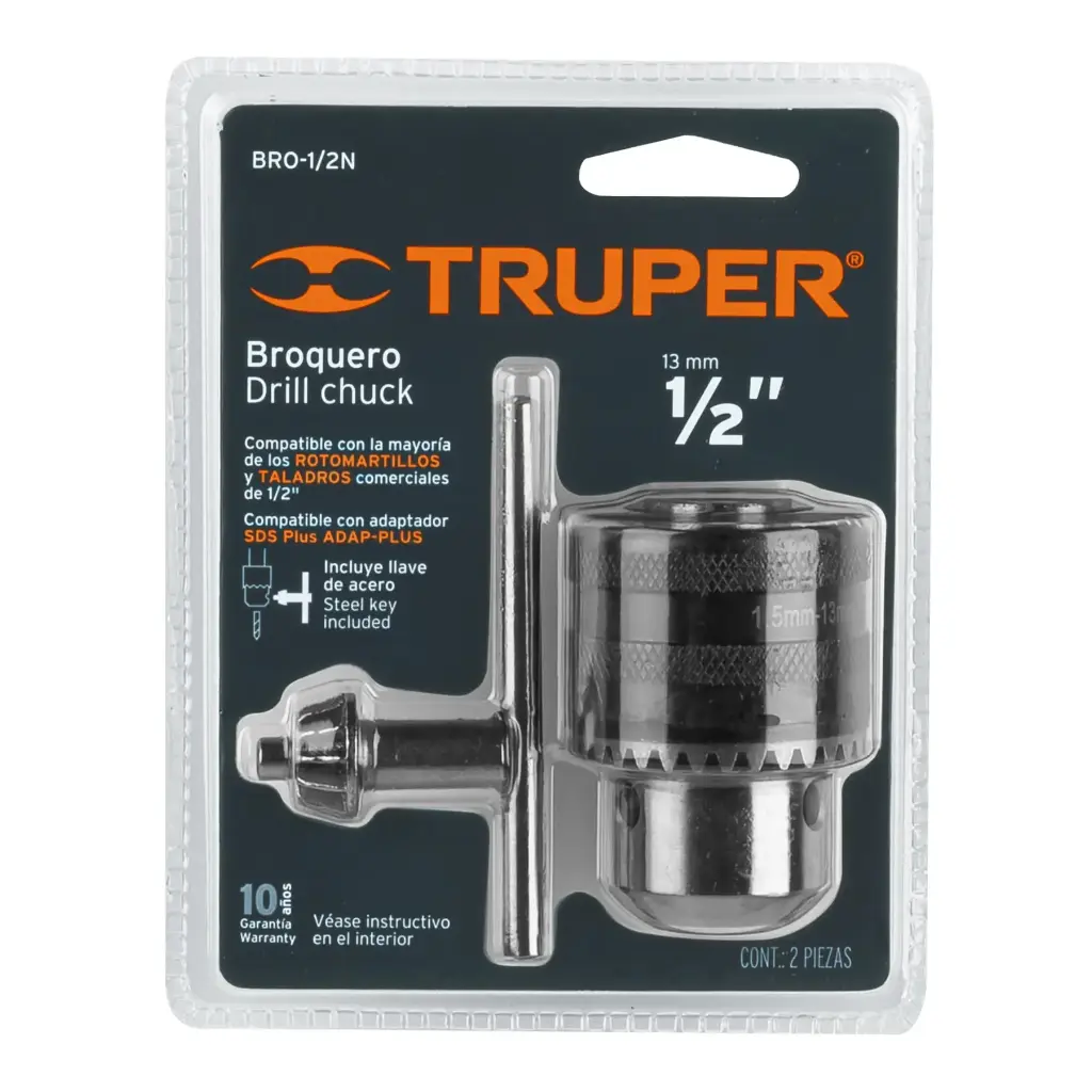BROQUERO 1/2 LLAVE TRUPER 16478
