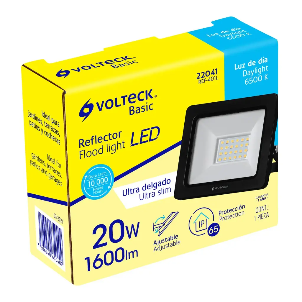 REFLECTOR 20W LED DELG VOLTECK 22041 REF-401L