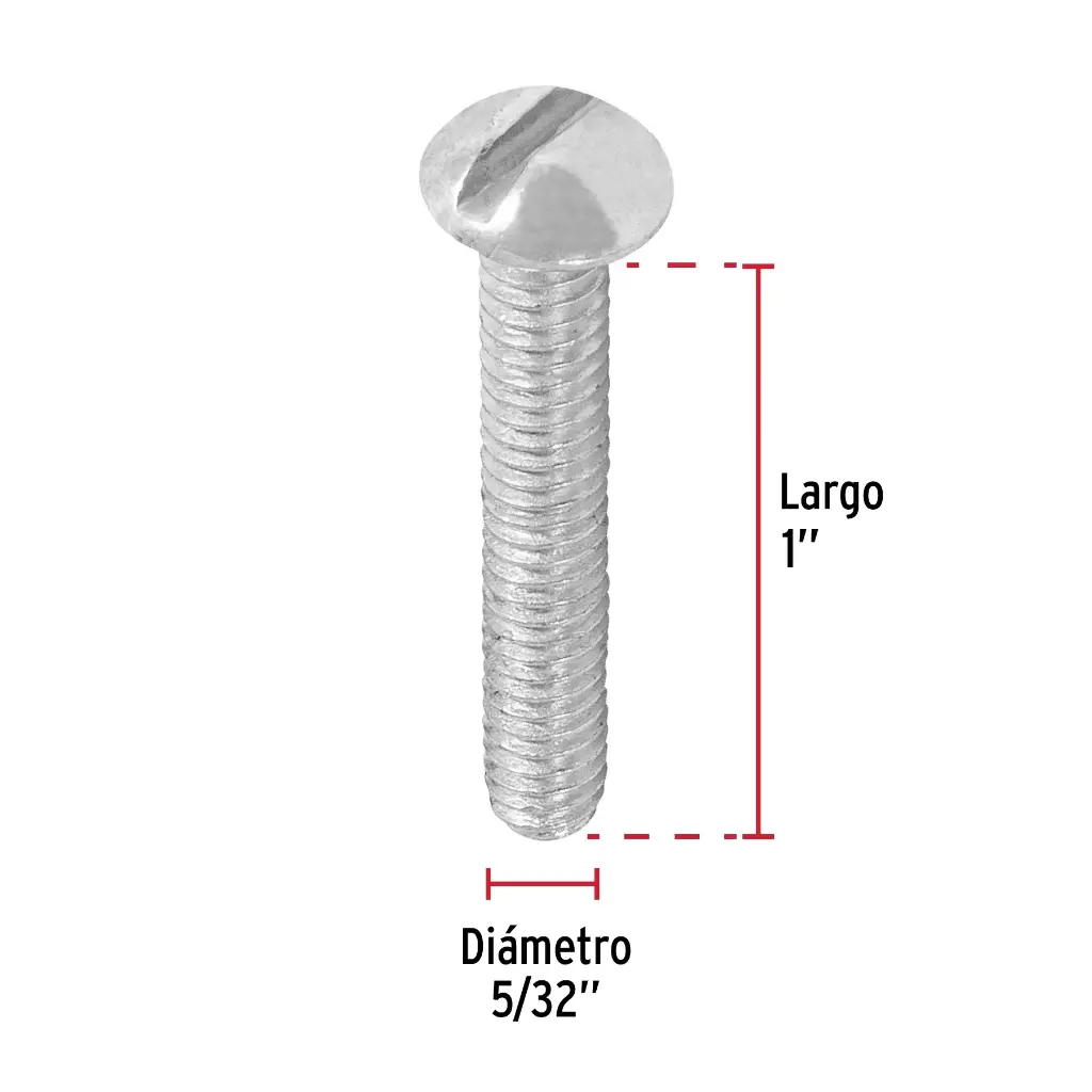 TORNILLO ESTUFA 5/32 X 1P FIERO 44609