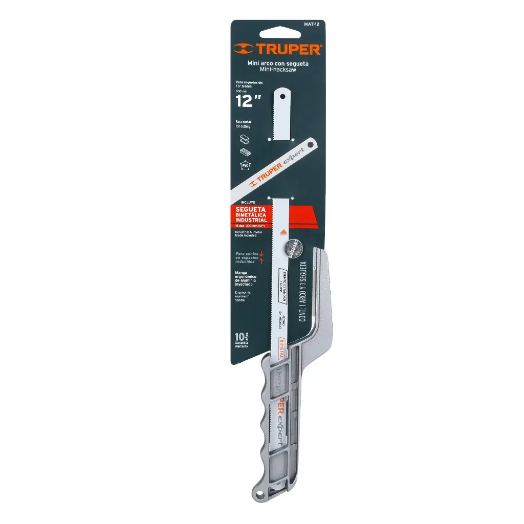 ARCO SEGUETA METALICO 12P MINI TRUPER 10236