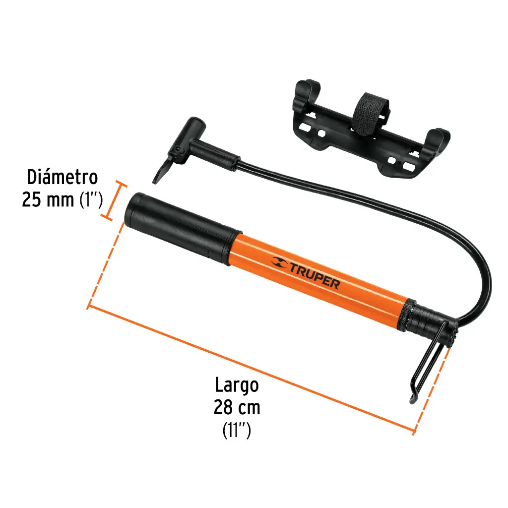 BOMBA AIRE BICI MINI TRUPER 60 PSI 13790