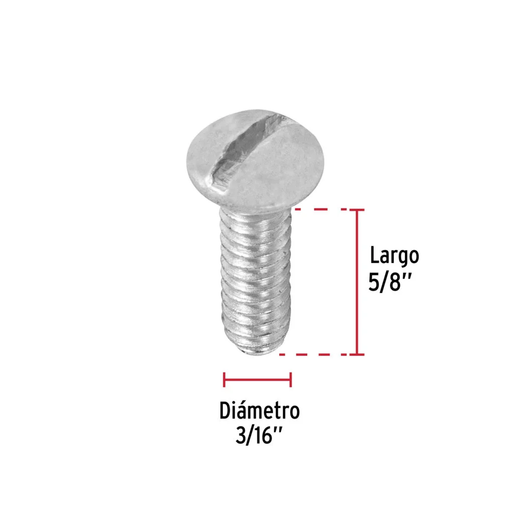 TORNILLO ESTUFA 3/16 X 5/8P FIERO 44615