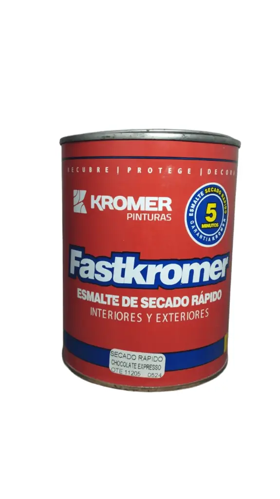 ESMALTE 1L CHOCOLATE EXPRESSO SECADO RAPIDO FASTKROMER