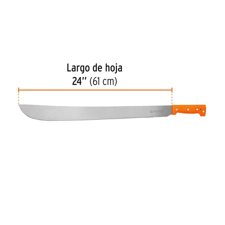 MACHETE 24P NARANJA TRUPER 15888 T-460-24P