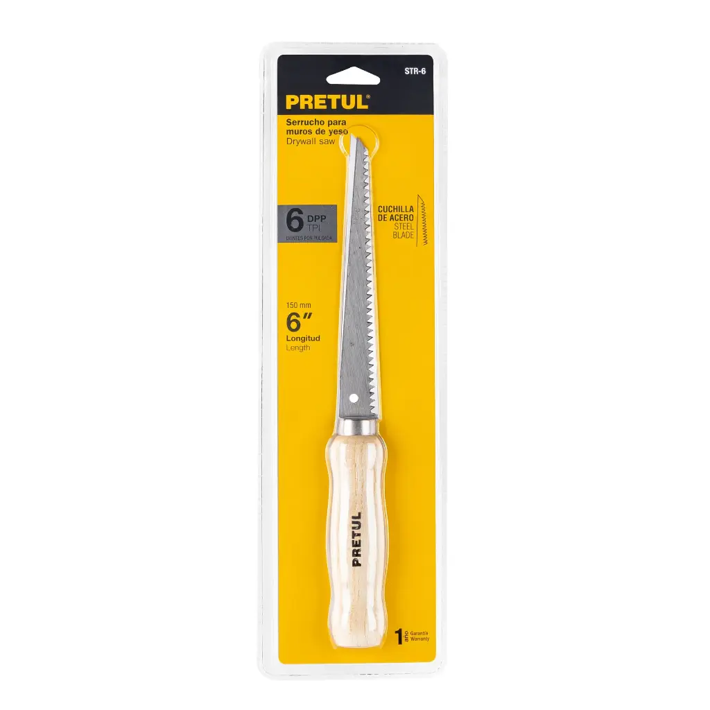 SERRUCHO 6P TABLAROCA PRETUL STR-6 22934