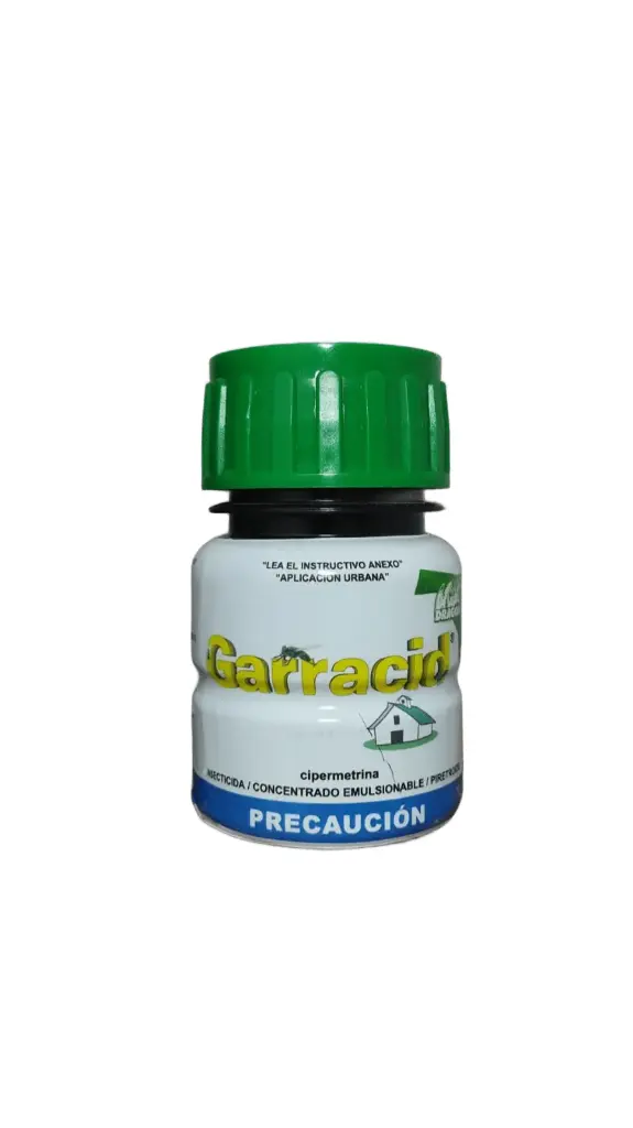GARRACID 80ML INSECTICIDA PARA GARRAPATAS/CUCAS/MOSCOS ETC RINDE 8L