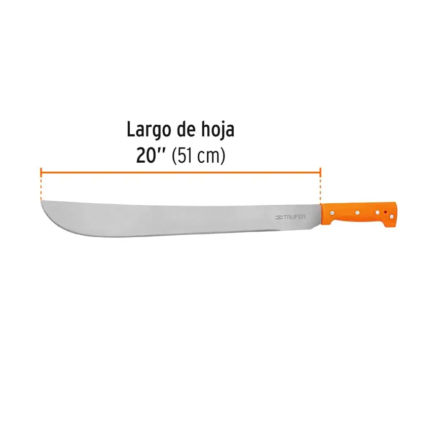 MACHETE 20P NARANJA TRUPER 15886 T-460-20P
