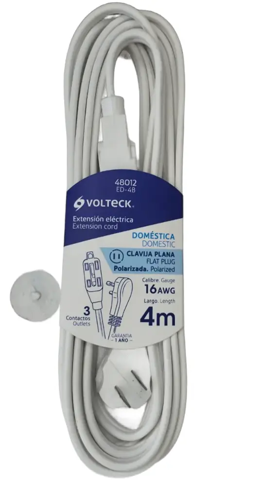 EXTENSION 4M BLANCA VOLTECK 48012 ED-4B