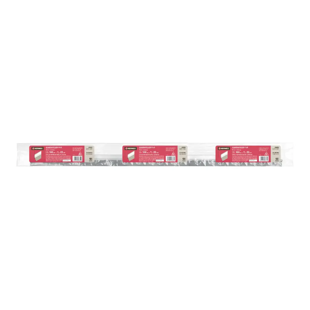 CUBREPOLVO 1M FIJO ALUMINIO HERMEX 43030 GUPO-100A