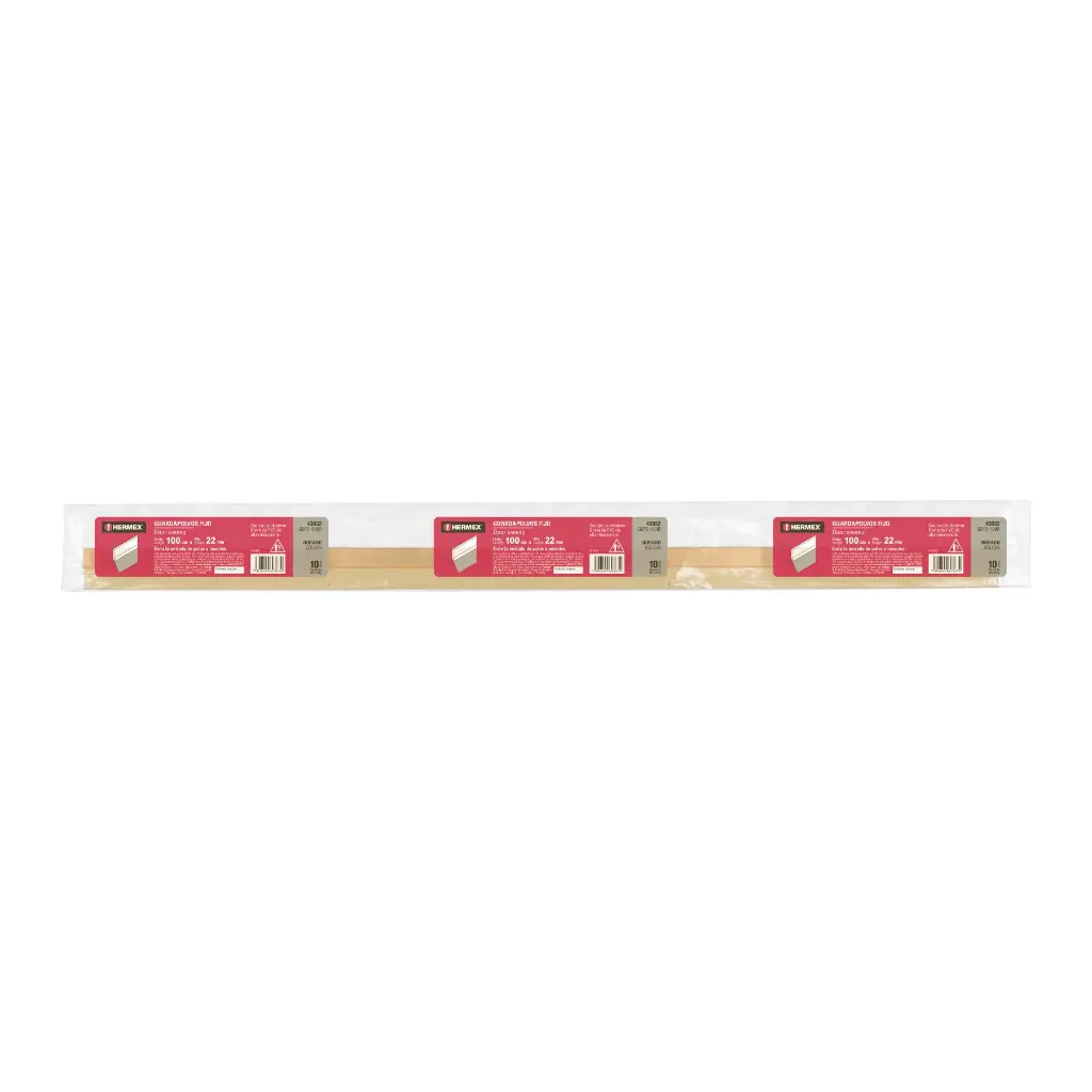 CUBREPOLVO 1M FIJO DORADO HERMEX 43032