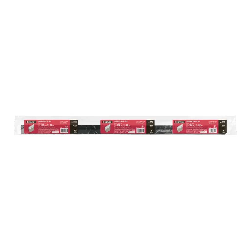 CUBREPOLVO 1M FIJO NEGRO HERMEX 43033 GUPO-100N