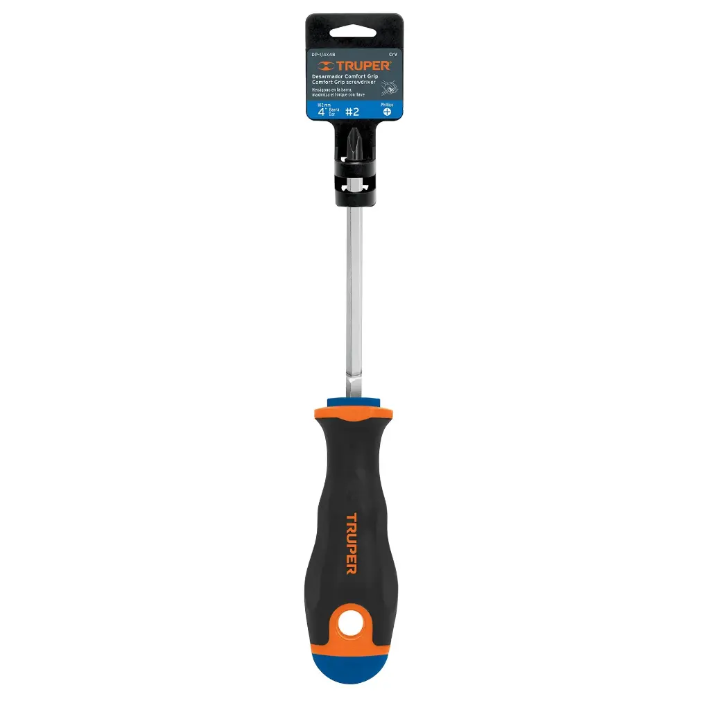 DESARMADOR CRUZ 1/4 X 4 COMFORT TRUPER 14076