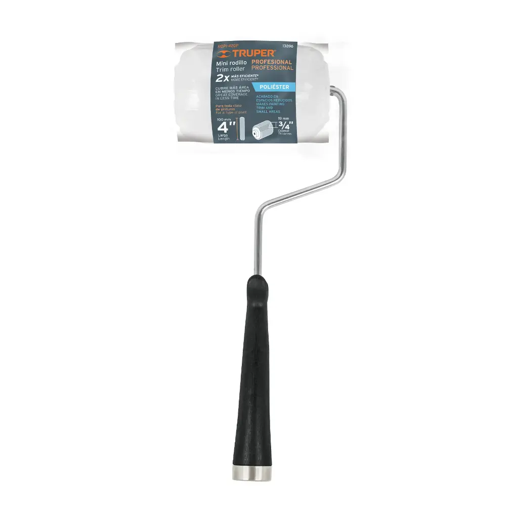 RODILLO 4 X 3/4 POLY MINI TRUPER ROPI-420P 13896