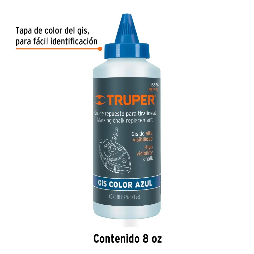 GIS AZUL TIRALINEA 226G TRUPER 18576 REP-TL