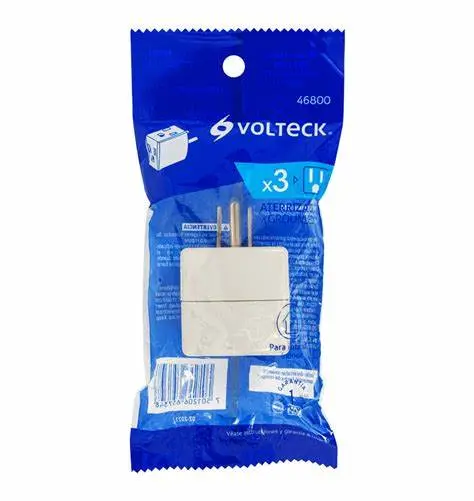 MULTICONTACTO CUBO TRIPLE VOLTECK 46800 MUL-310