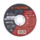 DISCO ABRASIVO METAL 4.5 TRUPER 11549 