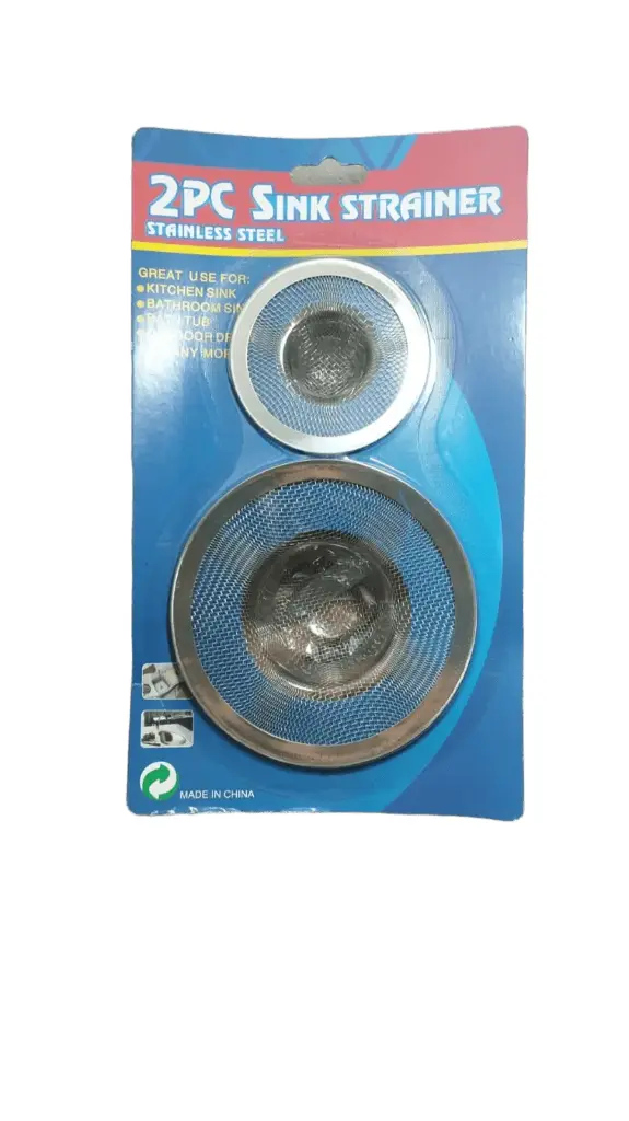 2 PACK MALLA FREGADERO SINK STRAINER 