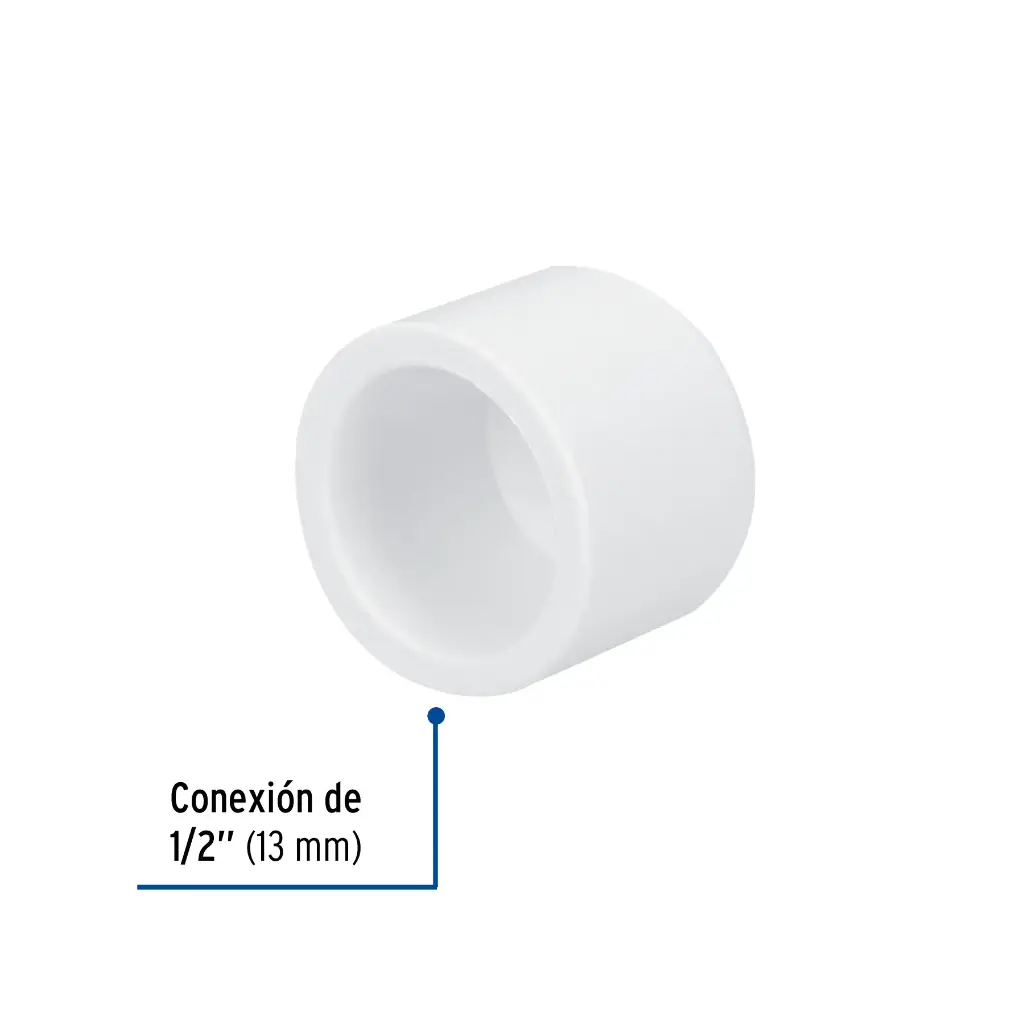 PVC TAPA SANITARIO 1/2 PVC-261 45423