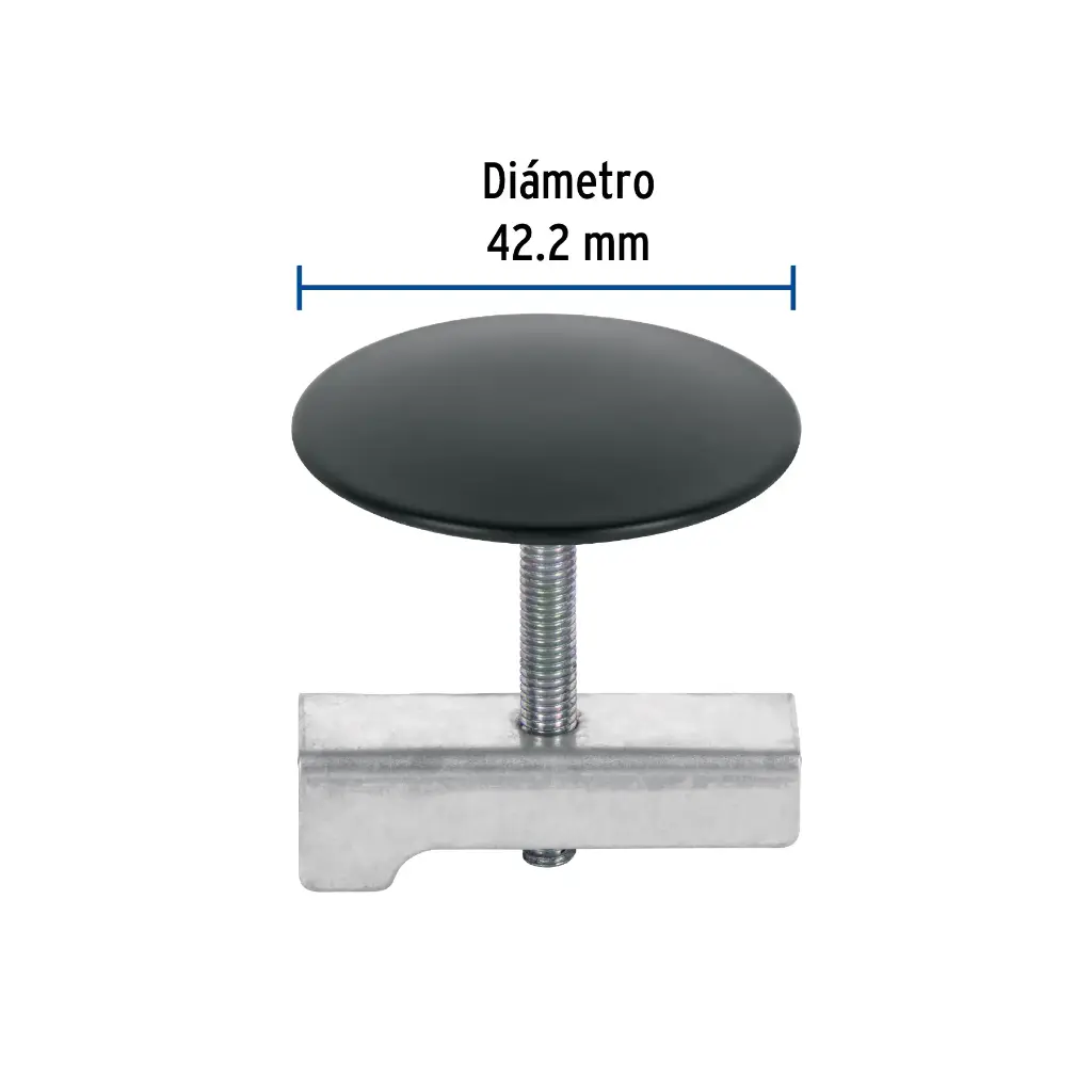 CUBRETALADRO DE 1 3/4 ACERO INOX NEGRO 48097