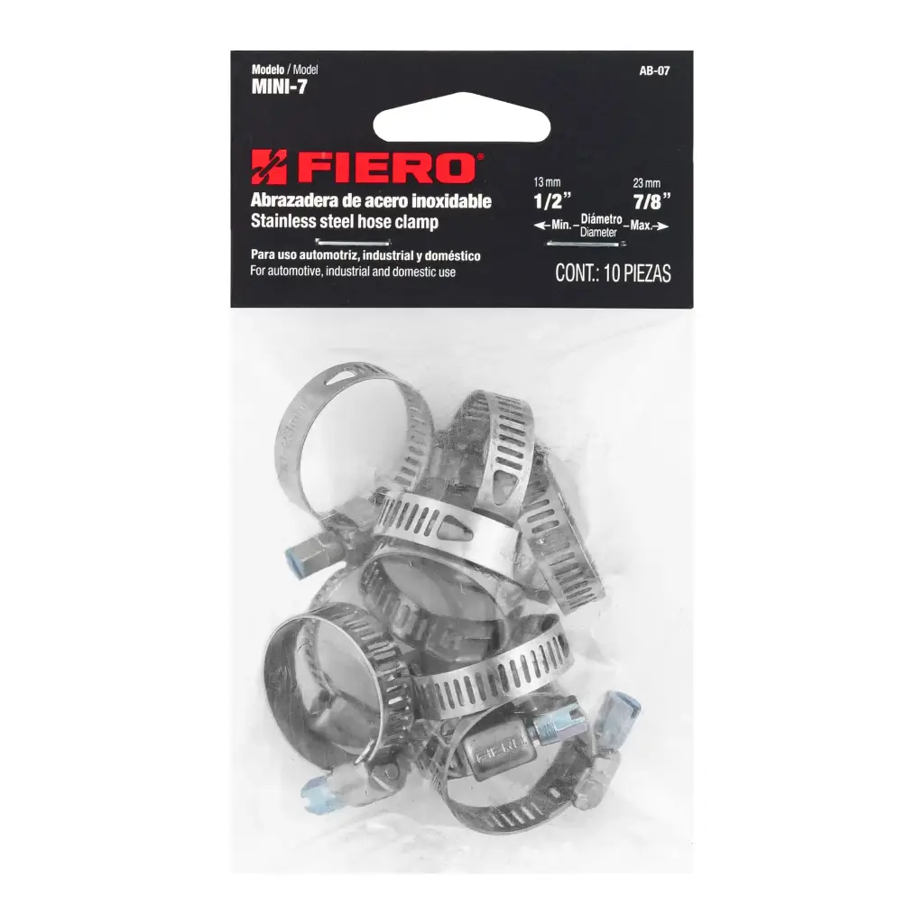SINFIN 1/2 A 7/8 FIERO 44256 10 PZ