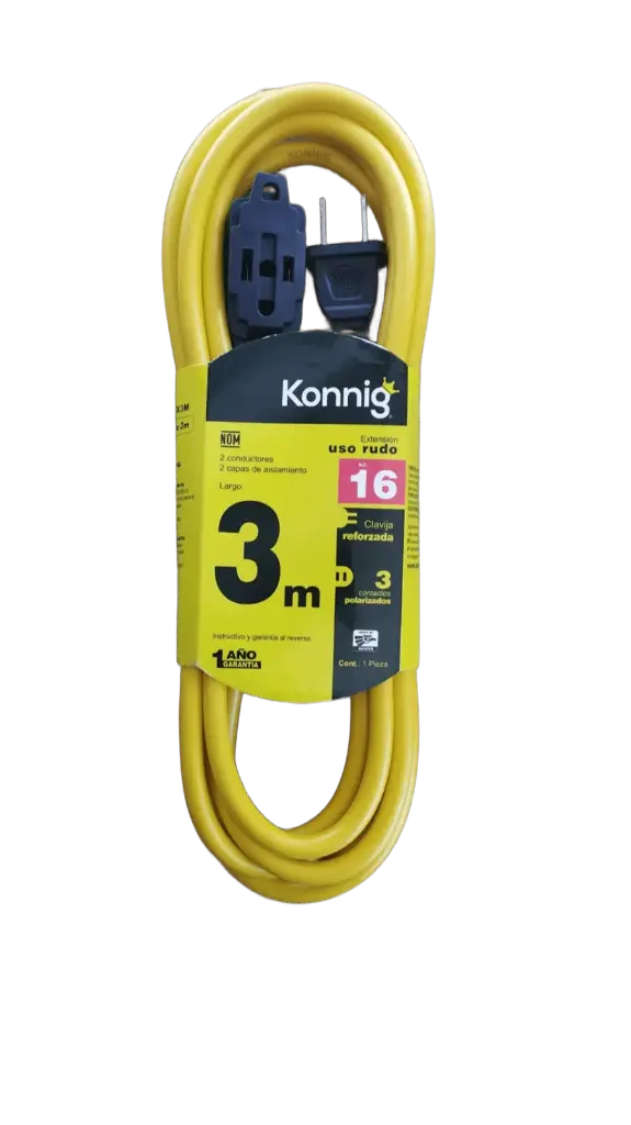 EXTENSION USO RUDO KONNIG 3M CLAVIJA REFORZADA KHYCX3M
