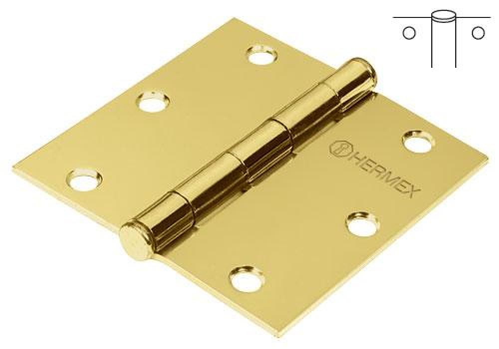 BISAGRA 2 X 2 CABEZA LATONADA HERMEX 43235 BC-201P