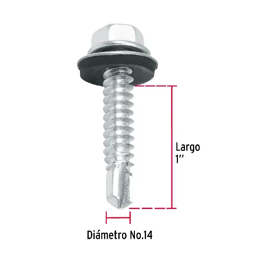 PIJA BROCA 1/4 X 1 ROND 44406 FIERO PIBR-1R