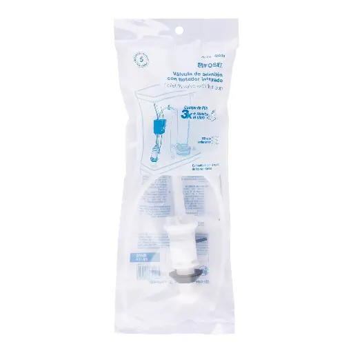 VALVULA LLENADO WC FLOTADOR VERT CLIP FOSET 48445 VW-104