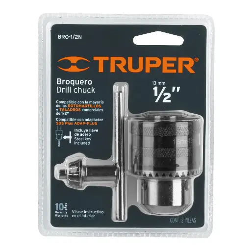 BROQUERO 1/2 LLAVE TRUPER 16478