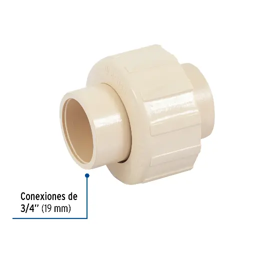 CPVC TUERCA UNION 3/4 FOSET 45056