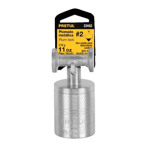 PLOMADA ZAMAC #2 310GR PRETUL 22462 PLOM-2Z