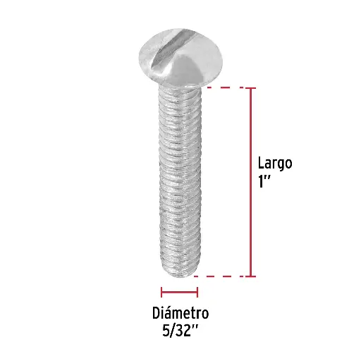 TORNILLO ESTUFA 5/32 X 1P FIERO 44609