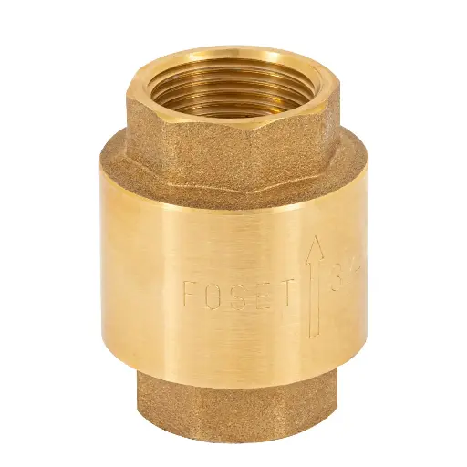 VALVULA CHECK 3/4 CON RESORTE FOSET 49066 