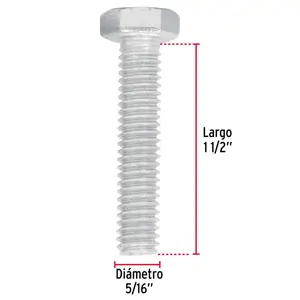 TORNILLO HEX 5/16 X 1-1/2P FIERO 44568