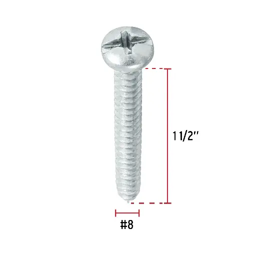 PIJA ZINC 8 X 1-1/2 FIERO 44417