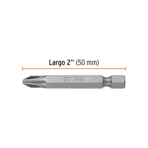 PUNTA DESARMADOR CRUZ MAGNETICO 2 X 2 TRUPER 100195 1PZ