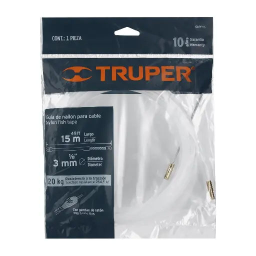 GUIA 15M PLAST TRUPER GNY-15 17756