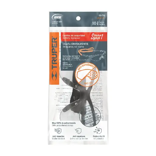 LENTE GRIS CORDON TRUPER 15172 LESP-SN