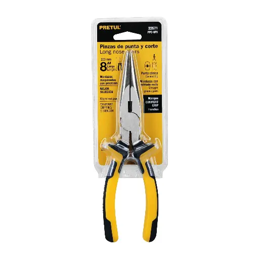 PINZA PUNTA CORTE 8 PRETUL 22671 PPC-8PX